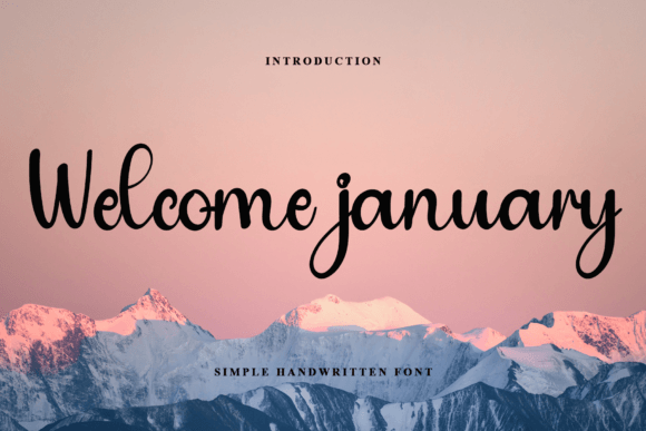 Download Welcome January - January Collection